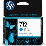 Cartouche d’encre grande capacité – HP 712 CYAN (3ED67A) - Gearmania