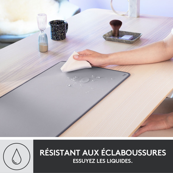 Logitech Desk Mat Studio Series (Gris) – Image 5