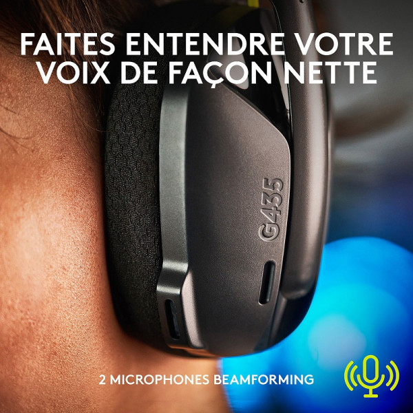 Logitech G G435 (Noir) – Image 5