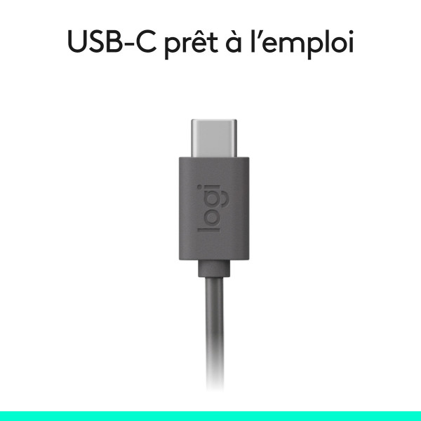 Logitech H390 USB-C Black – Image 6