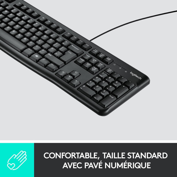 Logitech Keyboard K120 AZERTY – Image 3