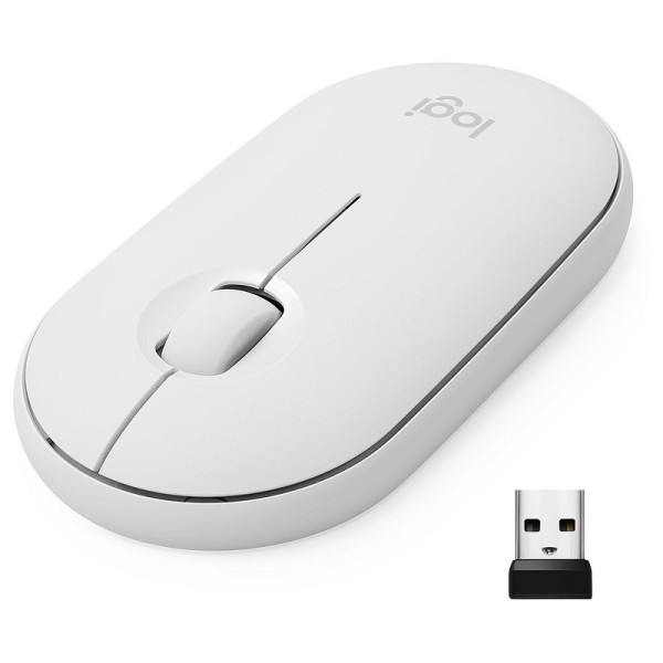 Logitech Pebble M350 (Blanc) – Image 2