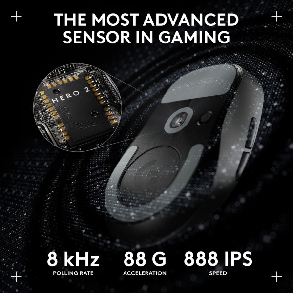 Logitech Pro X Superlight 2c Noir – Image 8